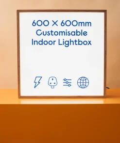 Indoor Lightbox 600 x 600mm